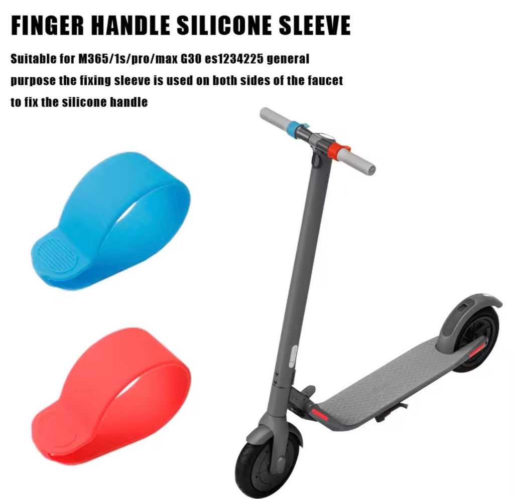Electric scooter Handelbar silicone sleeve for Ninebot Es1 ES2 Es4 /Max G30.
