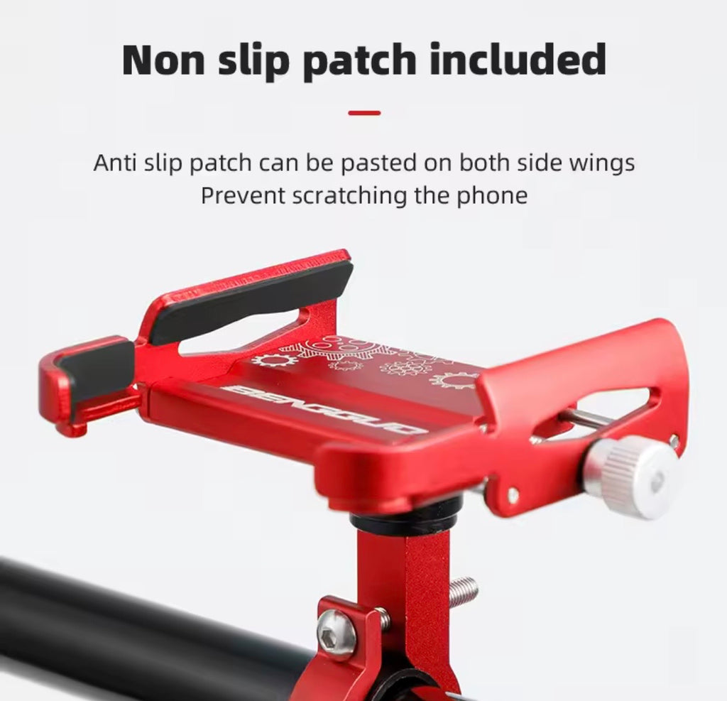 Bike Phone Holder 360 Rotation Bicycle Phone Holder for 4.7-7.0 inch Devices Motorcycle Handlebar Mobile Phone Stand