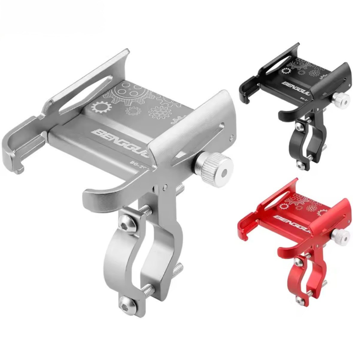 Bike Phone Holder 360 Rotation Bicycle Phone Holder for 4.7-7.0 inch Devices Motorcycle Handlebar Mobile Phone Stand