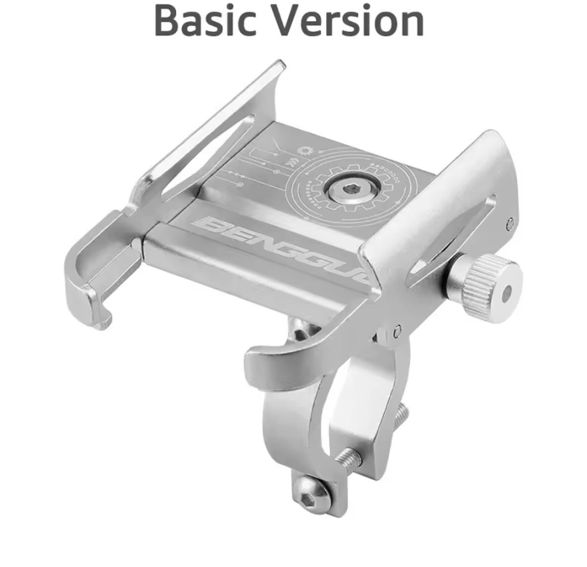 Bike Phone Holder 360 Rotation Bicycle Phone Holder for 4.7-7.0 inch Devices Motorcycle Handlebar Mobile Phone Stand