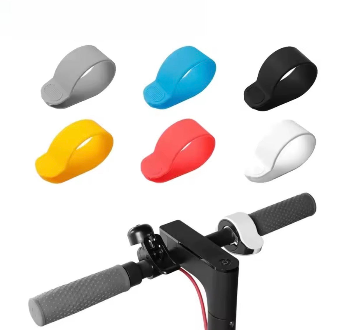 Electric scooter Handelbar silicone sleeve for Ninebot Es1 ES2 Es4 /Max G30.